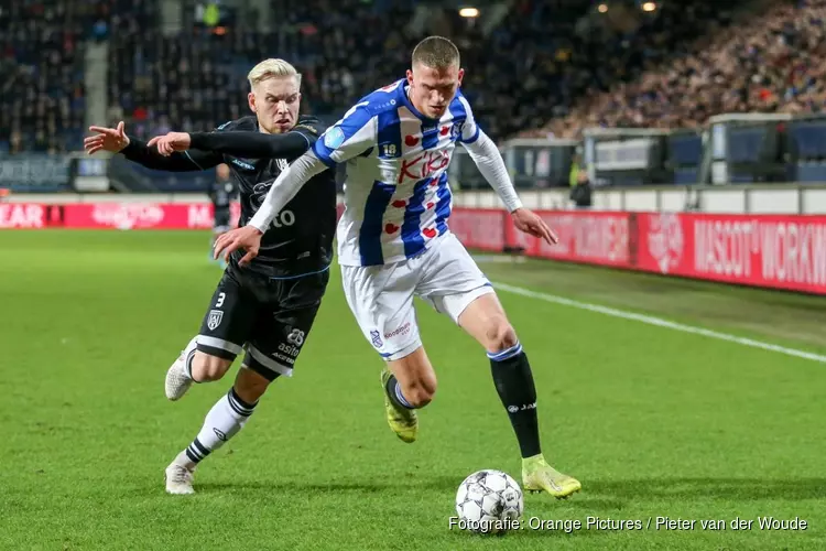 SC Heerenveen sluit 2019 af met puntendeling
