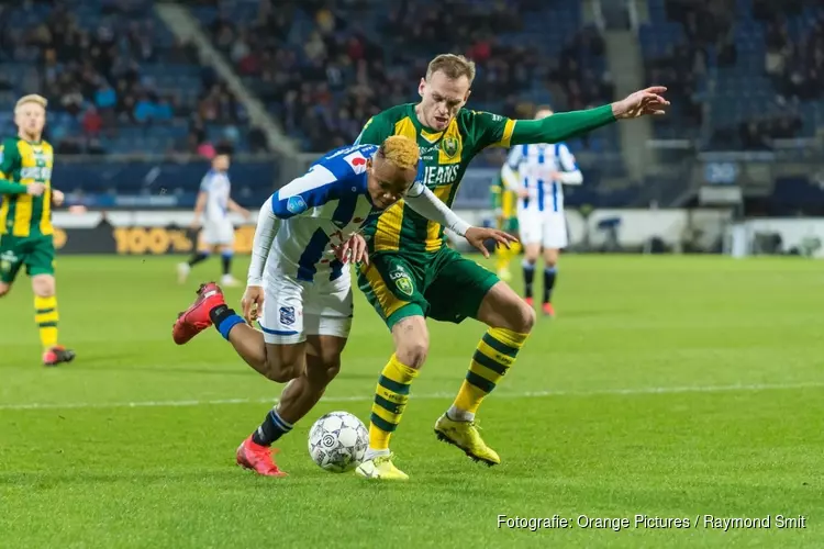 SC Heerenveen en ADO Den Haag delen de punten