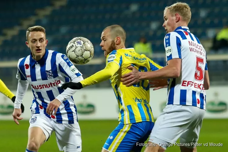 SC Heerenveen ook niet langs RKC