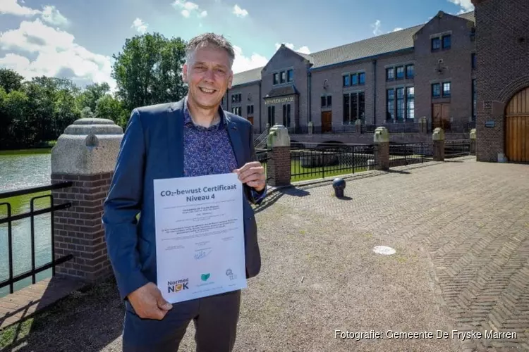 De Fryske Marren eerste Friese gemeente op niveau 4 van de CO2-prestatieladder