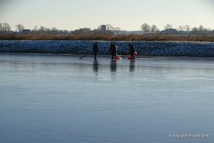 IJs van schaatsbaan Nijelamer ligt er goed bij voor de korte baan wedstrijd